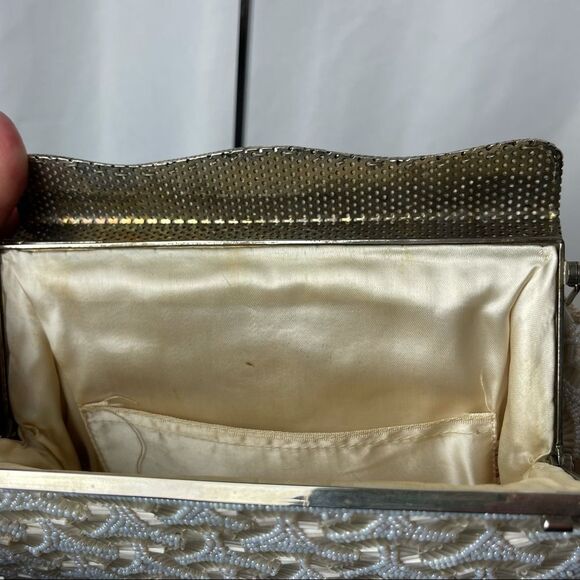 Vintage Hand Beaded Evening Hand Bag - Picture 4 of 12